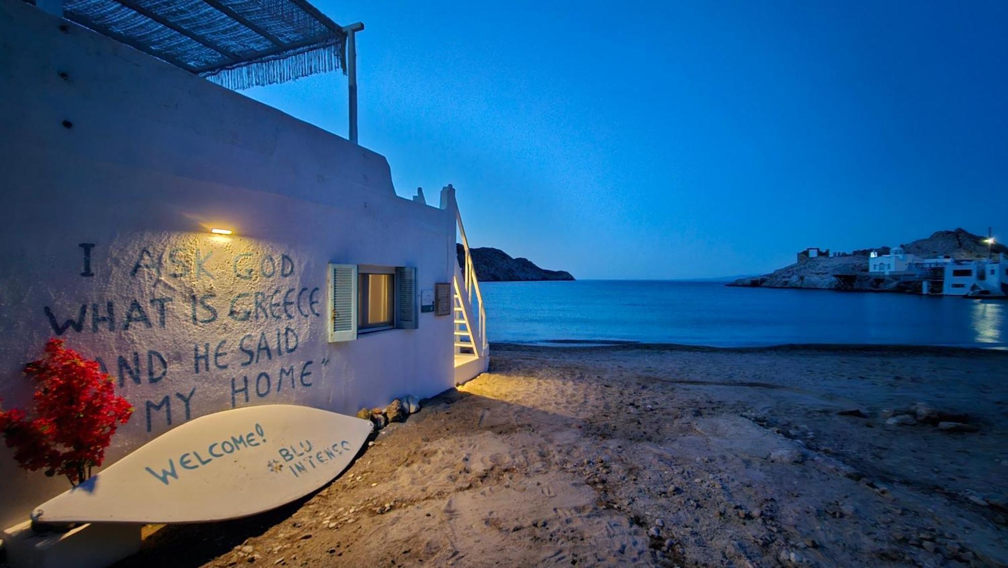 Blu Intenso Boathouse Firopotamos المظهر الخارجي الصورة