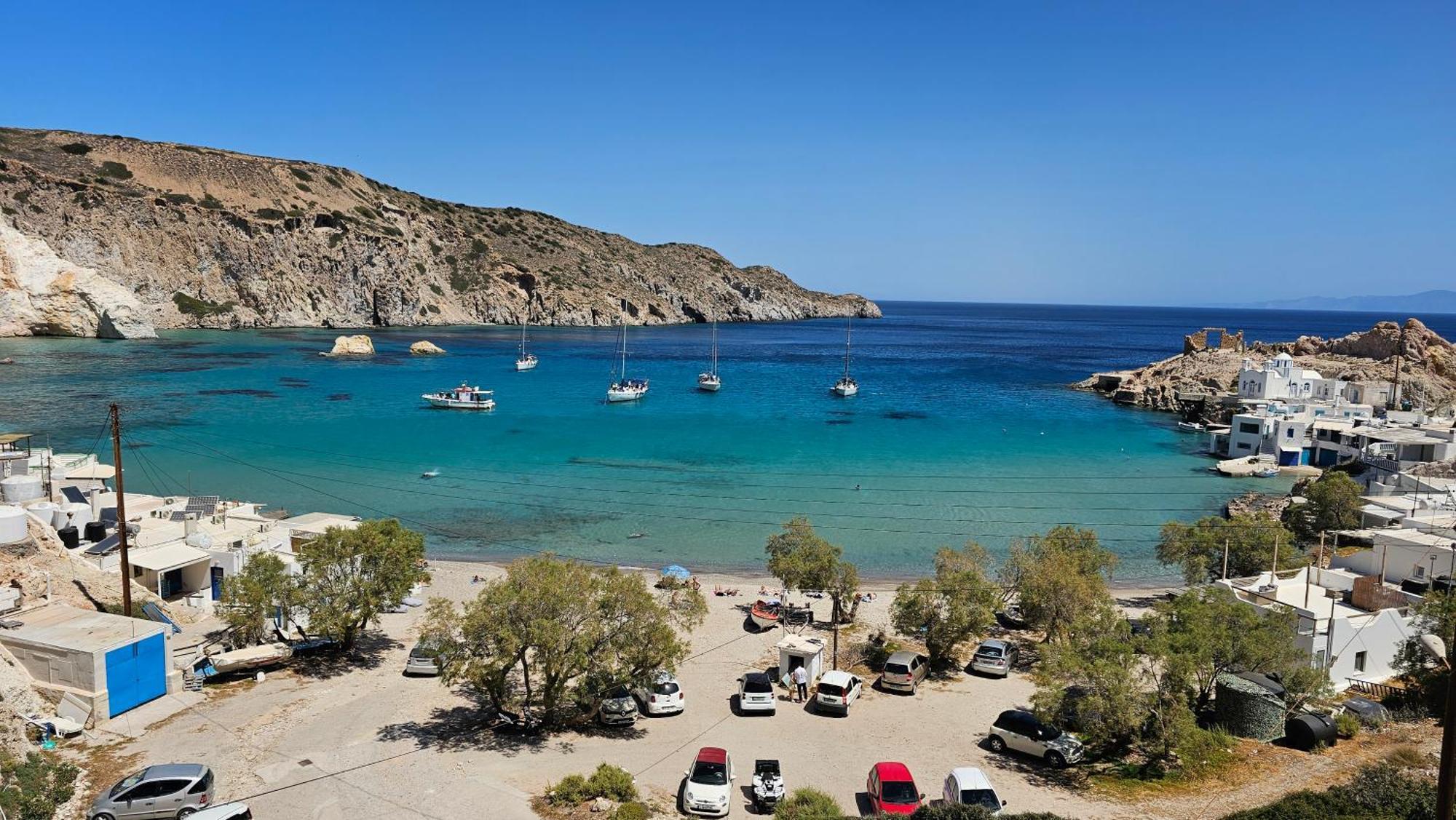 Blu Intenso Boathouse Firopotamos المظهر الخارجي الصورة